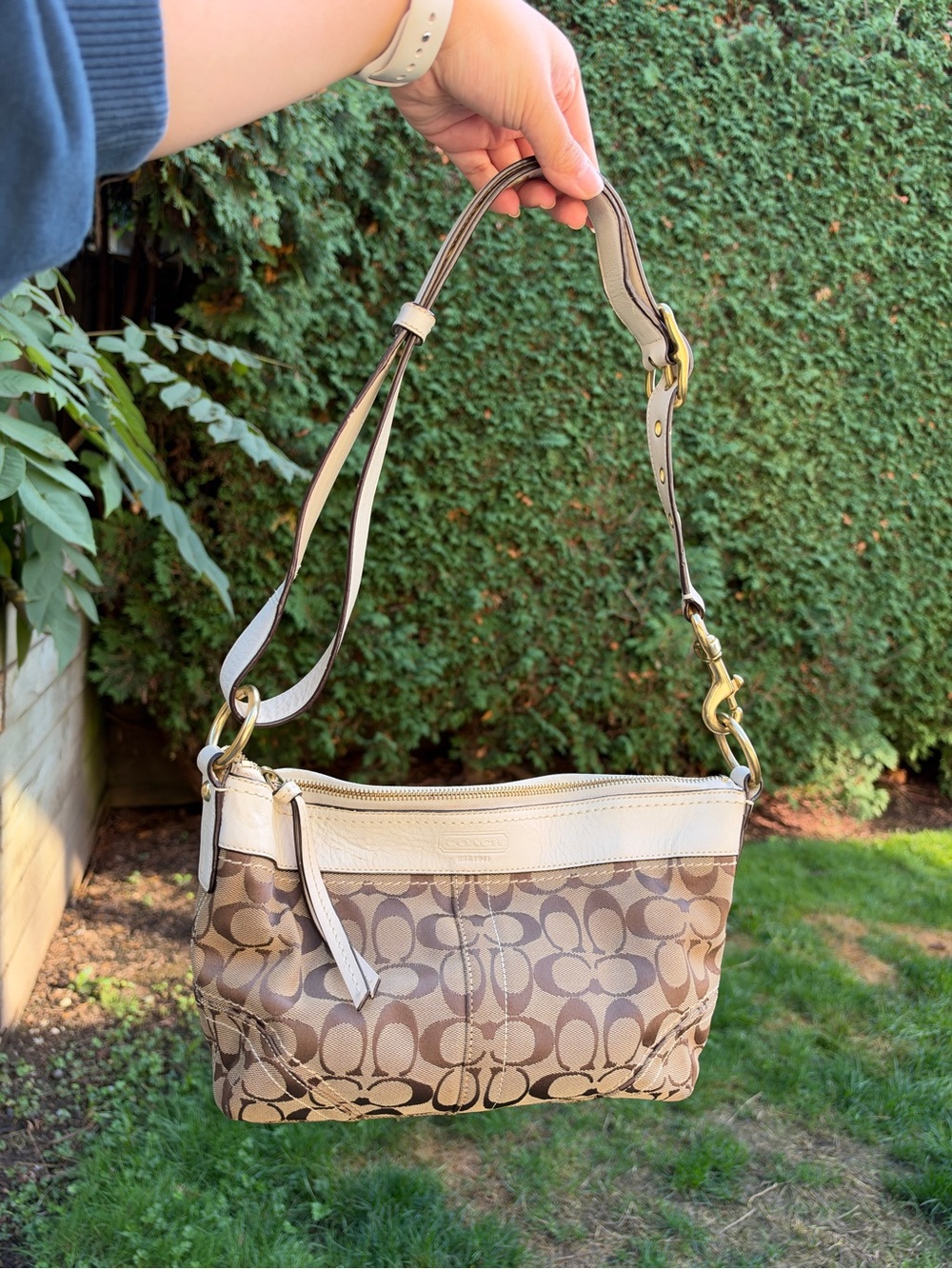 Coach Convertible Hobo Shoulder Bag